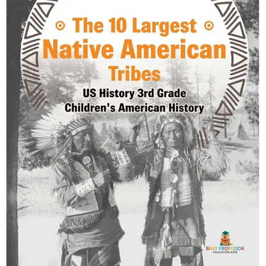 The 10 Largest Native American Tribes - US History 3rd Grade Children's American History