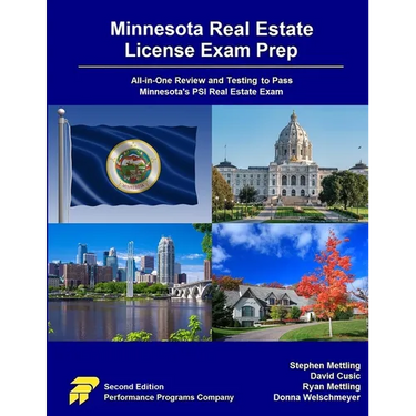Minnesota Real Estate License Exam Prep: All-in-One Review and Testing to Pass Minnesota's PSI Real Estate Exam