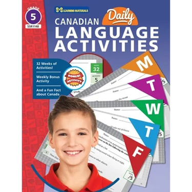 Canadian Grade 5 Daily Language Activities