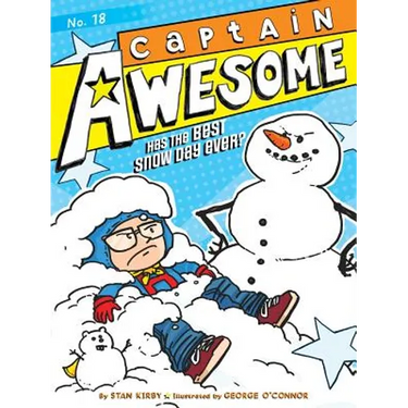 Captain Awesome Has the Best Snow Day Ever?