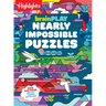 Brainplay Nearly Impossible Puzzles: Highlights Puzzle Book for Kids with Super Hard Brain Teasers, Logic Games, Hidden Objects and Wordplay for Puzzl