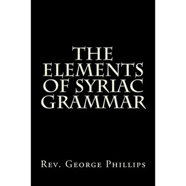 The Elements of Syriac Grammar
