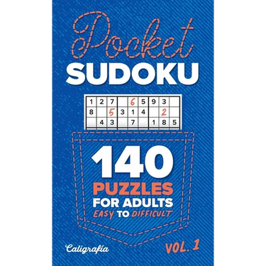 Pocket Sudoku: 140 Puzzles for Adults, Easy to Difficult
