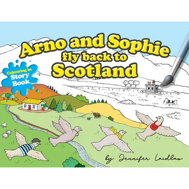Arno And Sophie Fly Back To Scotland