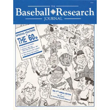 The Baseball Research Journal (Brj), Volume 17