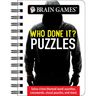 Brain Games - To Go - Who Done It? Puzzles: Uncover Mysteries. Reveal the Culprit