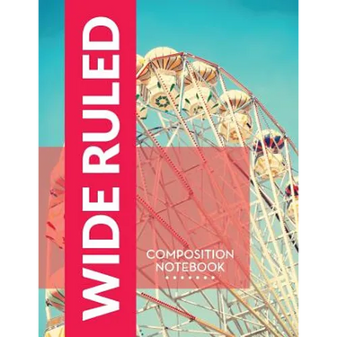 Wide Ruled Composition Notebook