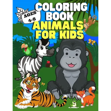 Coloring Book: Animals for Kids