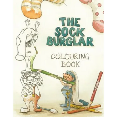 The Sock Burglar Colouring Book