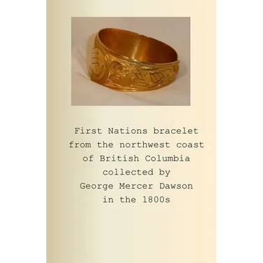 First Nations bracelet from the northwest coast of British Columbia collected by George Mercer Dawson in the 1800s
