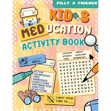 Kid's Meducation Activity Book