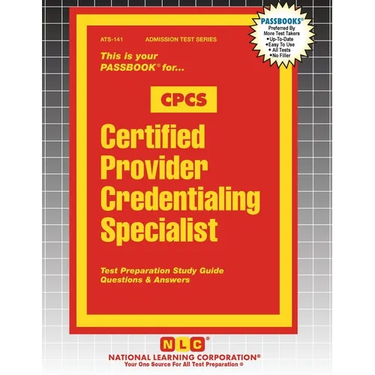 Certified Provider Credentialing Specialist (CPCS)