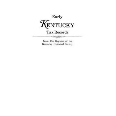 Early Kentucky Tax Records
