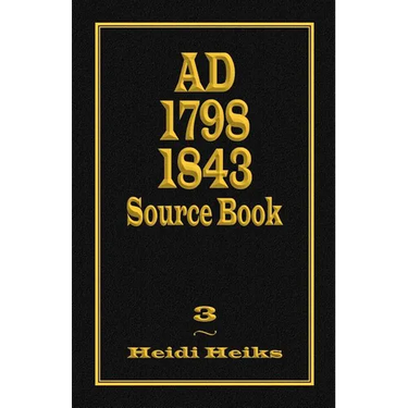 AD 1798 1843 Source Book