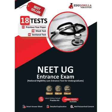 NEET UG Medical Entrance Exam 2025 - 8 Mock Tests, 6 Sectional Tests and 4 Previous Year Papers (2500 Solved Questions) with Free Access to Online Tes