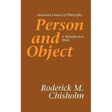 Person and Object: A Metaphysical Study