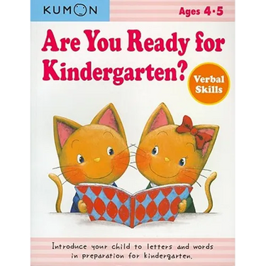 Kumon Are You Ready for Kindergarten Verbal Skills
