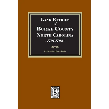 Land Entries of Burke County, North Carolina, 1791-1795