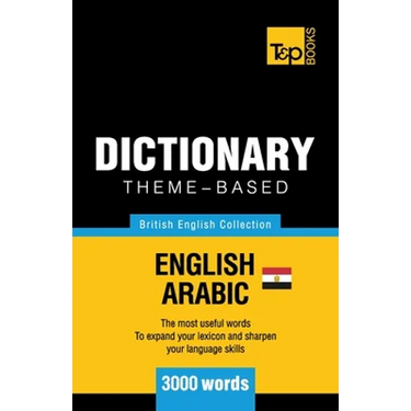 Theme-based dictionary British English-Egyptian Arabic - 3000 words