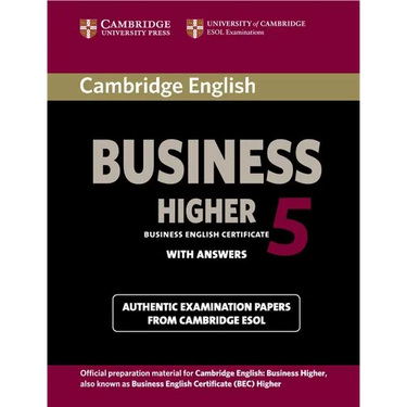 Cambridge English Business 5 Higher