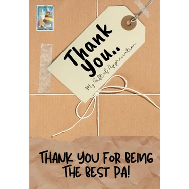 Thank You For Being The Best Pa!: My Gift Of Appreciation: Full Color Gift Book Prompted Questions 6.61 x 9.61 inch