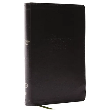 Kjv, the Everyday Bible, Black Leathersoft, Red Letter, Comfort Print: 365 Daily Readings Through the Whole Bible
