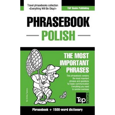 English-Polish phrasebook and 1500-word dictionary