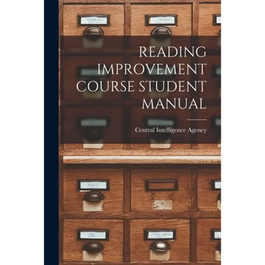 Reading Improvement Course Student Manual