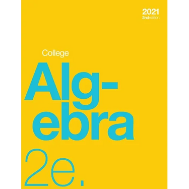 College Algebra 2e (paperback, b&w)