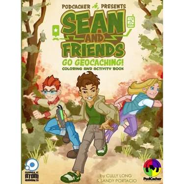 Sean and Friends Go Geocaching (Coloring Book)