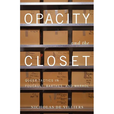 Opacity and the Closet: Queer Tactics in Foucault, Barthes, and Warhol