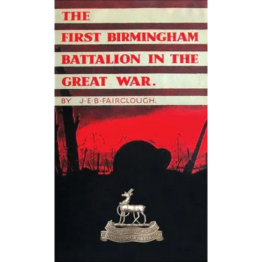 The First Birmingham Battalion in the Great War 1914-1919: Being a History of the 14th (Service) Battalion of the Royal Warwickshire Regiment