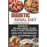 Diabetic Renal Diet Cookbook: Quick and Easy Delicious Low-Sugar, Low Sodium, Potassium, and Phosphorus Diabetic Recipes to Manage Your Diabetes and