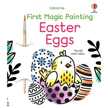 First Magic Painting Easter Eggs