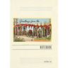Vintage Lined Notebook Greetings from the Redwoods, California