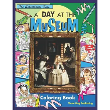 A Day At The Museum Coloring Book
