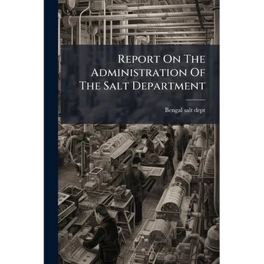 Report On The Administration Of The Salt Department