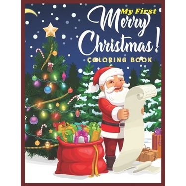 My First Merry Christmas Coloring Book