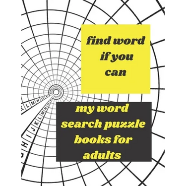 find word if you can: my word search puzzle books for adults