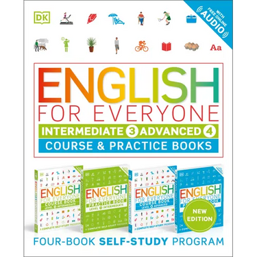 English for Everyone Intermediate and Advanced Box Set