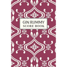 Gin Rummy Score Book: 6x9, 110 pages, Keep Track of Scoring Card Games