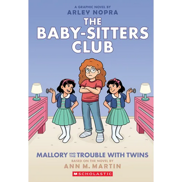 Mallory and the Trouble with Twins: A Graphic Novel (the Baby-Sitters Club #17): Volume 17