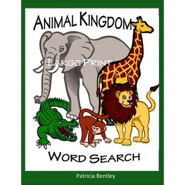 Animal Kingdom Large Print Word Search