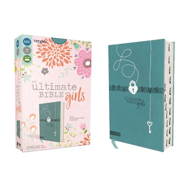 Niv, Ultimate Bible for Girls, Faithgirlz Edition, Leathersoft, Teal, Thumb Indexed Tabs