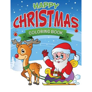 Happy Christmas Coloring Book