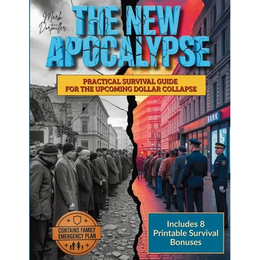 The New Apocalypse: Practical Survival Guide to Protect Your Wealth, Stockpile Essentials & Safeguard Your Family in the Coming Dollar Collapse Contai