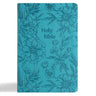 NASB Large Print Thinline Bible, Value Edition, Teal Leathertouch