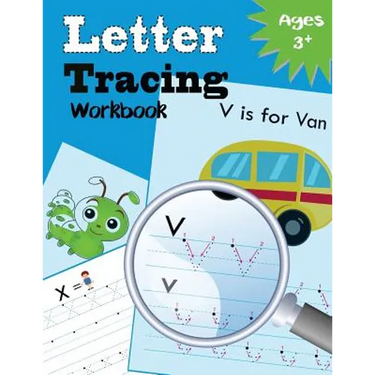 Letter Tracing Workbook: Kindergarten Tracing Workbook
