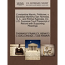 Constantine Macris, Petitioner, V. Sociedad Maritima San Nicholas, S. A., and Petmar Agencies, Inc. U.S. Supreme Court Transcript of Record with Suppo