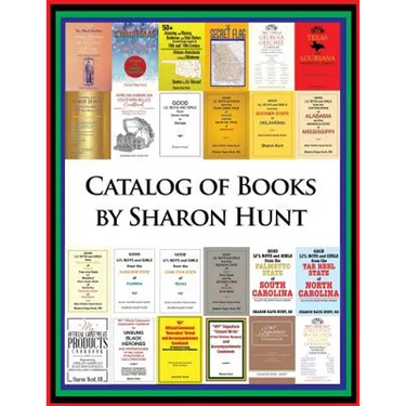 Catalog of Books by Sharon Hunt